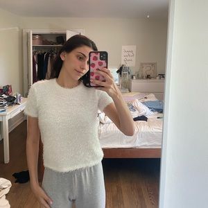Zara short sleeve sweater